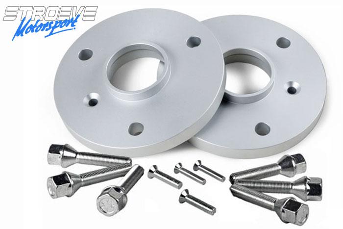 16mm Spoorverbreders, Peugeot, 106, 09/1991-, Steek 3x98, Naafgat 55,1 mm, Prijs per set van 2 verbreders incl. 6 langere wielbouten